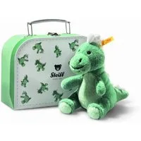Steiff Kuscheltier Kuscheltier Soft Cuddly Friends Baby T-Rex Joshi im Koffer Grünblau (1