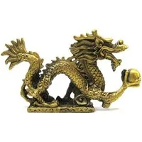 Yudu Dekofigur Fengshui wunderschöner Drachen Glücksbringer