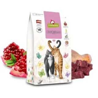 GranataPet Trockenfutter Katze, Adult. DeliCATessen, Wild und Huhn 6x3 kg
