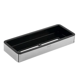 Cosmic Project Wandkorb 30x12x4cm, chrom-Schwarz, 2516149 WJC251A0049061