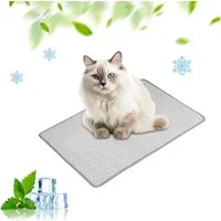 Ledander Hundematte Waschbares Haustier Kühlmatte,Sommer Kühlkissen für Hunde und Katze, für Zuhause Unterwegs oder im Auto