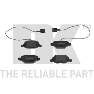 NK Bremsbel?ge hinten Abarth 500 500c Fiat 500