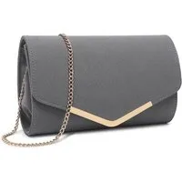 Miss Lulu Abendtasche Clutch Damen Elegant Kettentasche Hochzeit Umhängetasche Handtasche