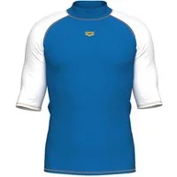 Arena Strandshirt Rash Vest S/S Graphic mit Markendetails