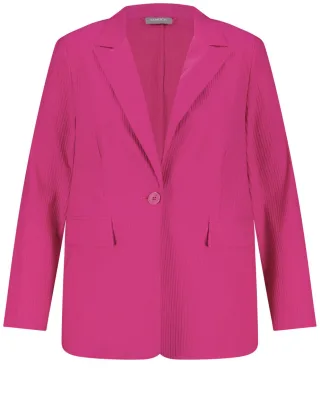 SAMOON - Blazer violet/pink - Gr. - 42