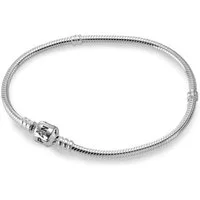 Pandora Charm-Armband Damen-Silber Clip Verschluss