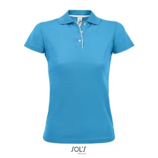 SOLS Performer Sport-Poloshirt für Damen/Damen (Aquablau)