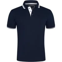 Rello & Reese Poloshirt RRCOLIMA Herren Kurzarm Polo-Hemd T-Shirt in Piqué-Qualität