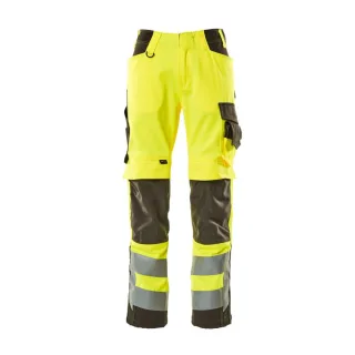 MASCOT Kendal Hose mit Knietaschen SAFE SUPREME Hi-vis Gelb / Dunkelanthrazit 56 - 15579-860-1718-90C56