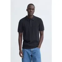 Blend Poloshirt BHBaron (1-tlg) Stilvolles Feinstrick-Poloshirt mit strukturiertem Rippmuster