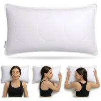 LIVINA HOME Kopfkissen Schlafkissen in Hotelqualität, Microfaserkissen, 80x80, 40x80cm, Füllung: Microfaser, Bezug: Premium Microfaser, Seitenschläfer, Rückenschläfer, Bauchschläfer, 1 oder 2-tlg. erhältlich, Kissen 40x80 cm, 80x80 cm, Reißverschluss