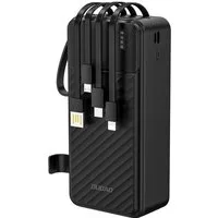 Dudao Dudao K11 Max 30000mAh Powerbank mit Kabeln Schwarz Powerbank