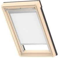 Verdunklungsrollo DBL P08 4288, VELUX, verdunkelnd, ohne Bohren, in Führungsschienen, VELUX »Pick & Click!«, alufarbene Führungsschienen & Griffleiste