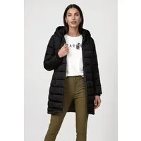 Monari Steppmantel Mantel Stepp Regular fit mit Stehkragen und Kapuze