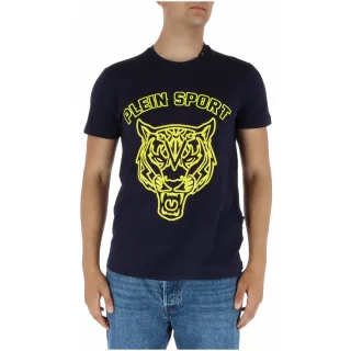 Plein Sport T-shirt Herren Blau