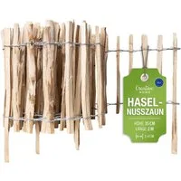 Creative Home Staketenzaun Staketenzaun Haselnusszaun, Rollzaun, Lattenabstand 3-4 cm