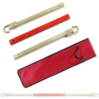 CCLIFE Abschleppseil Abschleppstange Pannenhilfe für Anhängerkupplung PKW LKW Zugkraft 2.5T (set, 3-tlg)