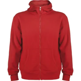 Roly - "Montblanc" Hoodie mit durchgehendem Reißverschluss für Herren (Rot)