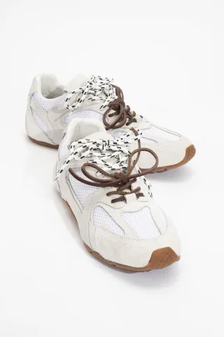 Selena Leder Turnschuhe Damen