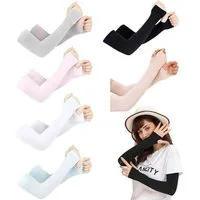 Bwecuy Armlinge 6 Paar Ärmlinge Damen Herren, UV Schutz UPF50+ Sonnenschutz (6-St)