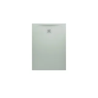 LAUFEN Duschwanne Pro aus Marbond 1100x800x33 Ablauf kurze Seite Hellgrau, H2129540770001 H2129540770001