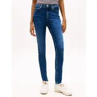 Tommy Jeans Skinny-fit-Jeans NORA MR SKNY AH1280 mit Logo-Badge, Mid Rise