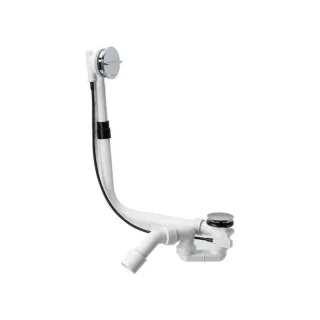 VitrA Multiplex Trio Ab-/Überlaufgarnitur G607692 mit Wanneneinlauf, für Badewanne ohne System