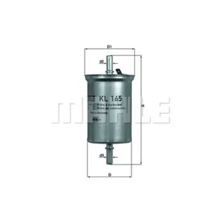 Mahle Kraftstofffilter Smart Cabrio City-Coupe Fortwo