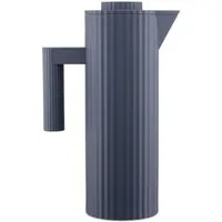 Alessi Isolierkanne Plissé Grau 1000 ml, 1 l