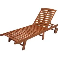 Garden Pleasure Gartenliege Palm Springs, Gartenliege, Holzliege, OTTOs Choice, Eukalyptus, verstellbar