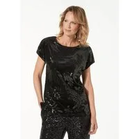 cable & gauge T-Shirt Elegantes Shirt mit Pailletten