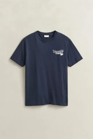 GANT - Graphic T-Shirt Blau - Gr. - M