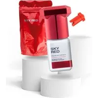 Sky Glue Wimpernkleber Sky Glue Red für Wimpernverlängerung Wimpern Lashes 5ml
