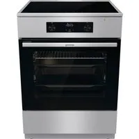 GORENJE Induktions-Standherd GEIT6C60XPG, BridgeZone. Mehr Platz für große Pfannen und Bräter