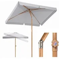 Sekey Rechteckschirm Sonnenschirm Rechteckig Balkon Balkonschirm Knickbar, LxB: 200x125,00 cm, UV50+ Sonnenschutz, für Terrasse