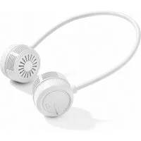 Bomiclss Mini USB-Ventilator Tragbarer Nackenventilator, Hals Ventilator Wiederaufladbar, mit 1000mah, Persönlicher Ventilator mit 3 Geschwindigkeiten