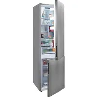 BAUKNECHT Kühl-/Gefrierkombination KGDNF 203 A, 203,5 cm hoch, 59,5 cm breit, Dual Cool NoFrost: Zwei Kühlkreisläufe für länger frische Lebensmittel