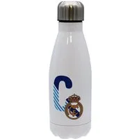 Real Madrid Trinkflasche Real Madrid Trinkflasche 550ml Weiß Buchstabe C