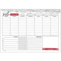 TOBJA Notizblock Wochenplaner A4 Block, A4