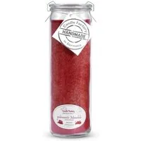Landshop24 Duftkerze Candle-Factory Duftkerze aus Stearin im Weckglas Big Jumbo (Duft "gebrannte Mandeln), brennt bis zu 100h