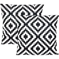 JACK Kissenbezüge JACK 2er Set Motiv Outdoor Kissenhülle 45x45cm Wasserfest, (2 Stück), robust und strapazierfähig, Wasserabweisend, für Innen & Außen
