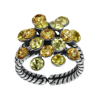 konplott - Ring - Magic Fireball gelb