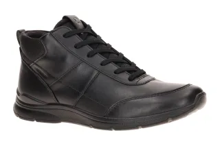Ecco 511774 IRVING ZIP - ANKLE BOOT WP Schwarz Waterproof Herrenstiefelette