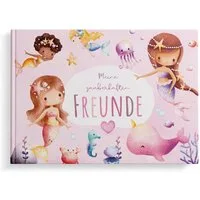 MeinBaby123® Tagebuch Freundebuch für Kinder, Freundschaftsalbum, Freundealbum Kindergarten und Schule, Freundschaftsbuch Hardcover
