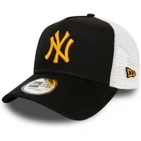 New Era Trucker Cap New York Yankees League Essential A-Frame Adjustable Trucker Cap New E (1-St)