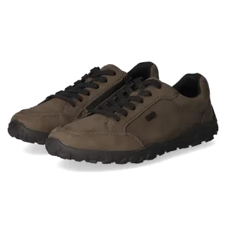 Rieker Schnürschuhe  Grau - Gr. 41 -  Textil