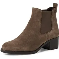 Tamaris Chelseaboots Blockabsatz, Stiefelette, Businessschuh in schmaler Form