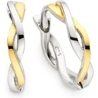 Firetti Paar Creolen Schmuck, Geschenk, Creolen Bicolor