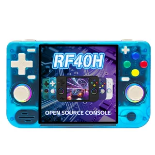 [64G] RF40H 15000+ Games Handheld Game Console 4-Inch IPS Screen Open Source Linux RK3326 Retro Gaming Console with RGB