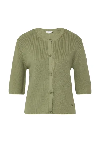 s.Oliver - Strickjacke olive - Gr. - 36